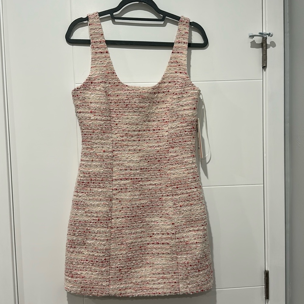 Bloomingdales Exclusive AQUA Tweed Mini Dress